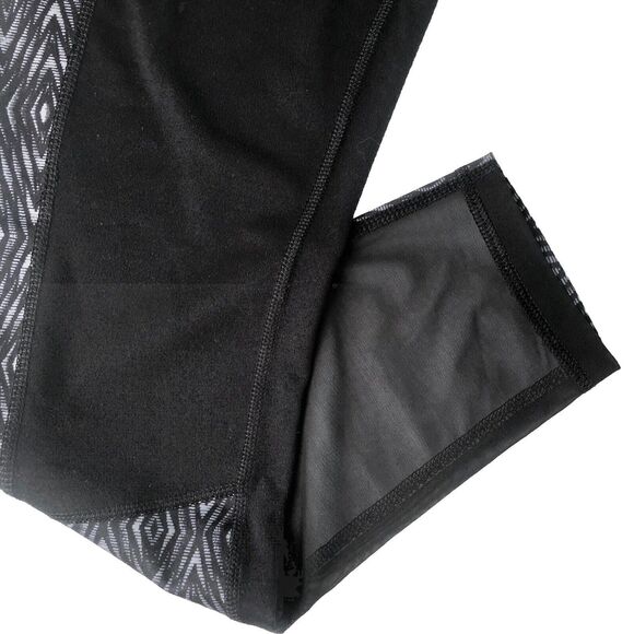Athletic Works Women’s Black Geometric Leggings Size Medium - Picture 9 of 12